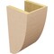 Ekena Millwork 7"W x 7"D x 14"H Wide Durham Rough Cedar Woodgrain TimberThane Corbel, Primed Tan CORUR07X07X14DURRCPR - alternate 4